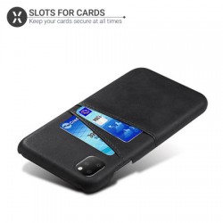 Olixar RFID Blocking iPhone 11 Pro Max Executive Wallet Case - Black