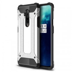 Olixar Delta Armour Oneplus 7T Pro Protective Case - Silver
