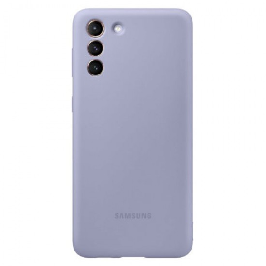 Official Samsung Galaxy S21 Silicone Cover Case - Violet
