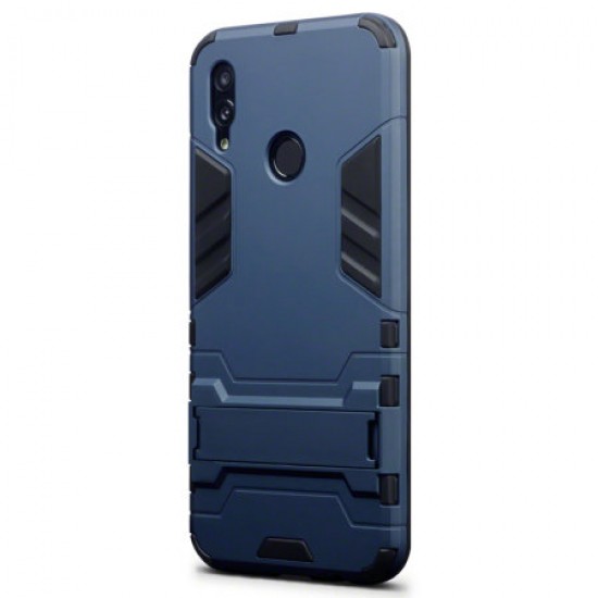 Olixar Huawei P Smart 2019 Dual Layer Armour Case With Stand - Blue