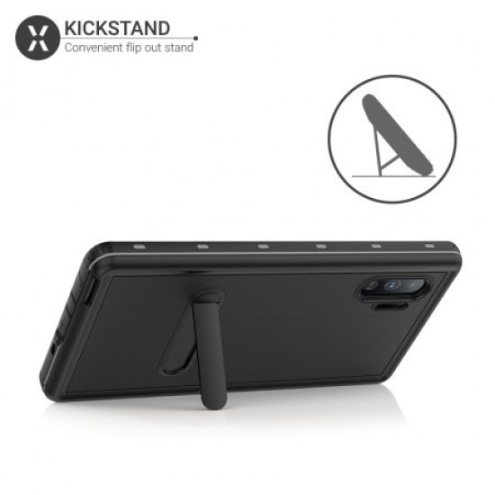 Olixar Terra 360 Samsung Galaxy Note 10 Plus Protective Case - Black