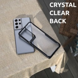 Olixar NovaShield Samsung Galaxy S21 Ultra Bumper Case - Black