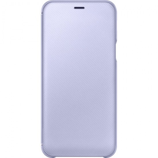 Official Samsung Galaxy A6 2018 Wallet Cover Case - Purple