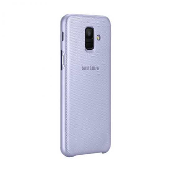 Official Samsung Galaxy A6 2018 Wallet Cover Case - Purple