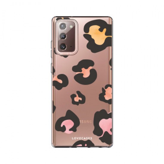 LoveCases Samsung Galaxy Note 20 Gel Case - Colourful Leopard