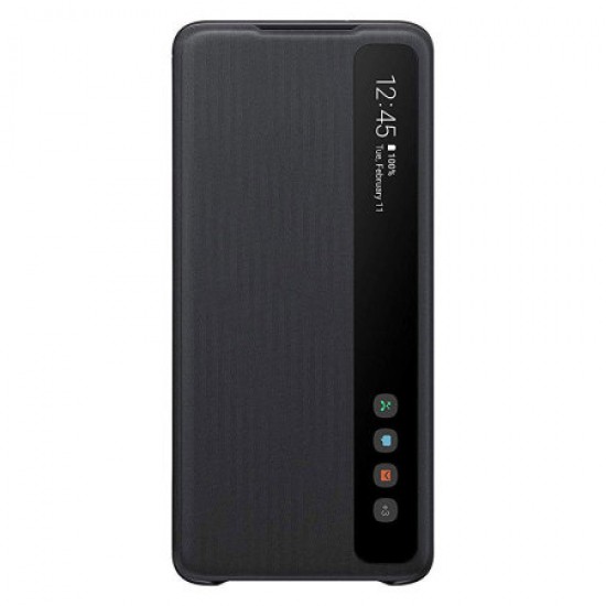 Official Samsung Galaxy S20 Plus Clear View Cover Case - Black
