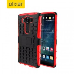 Olixar ArmourDillo Hybrid Protective LG V10 Case - Red