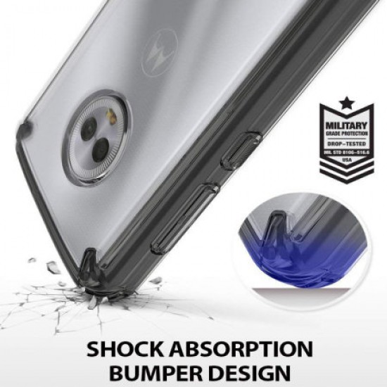 Ringke Fusion Motorola Moto G6 Case - Smoke Black Ringke Fusion Motorola Moto G6 Case - Smoke Black