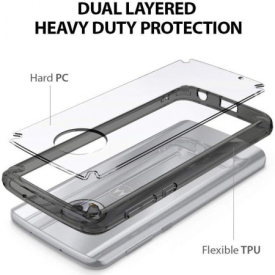 Ringke Fusion Motorola Moto G6 Case - Smoke Black Ringke Fusion Motorola Moto G6 Case - Smoke Black
