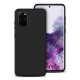 Olixar Samsung Galaxy S20 Plus Soft Silicone Case - Black