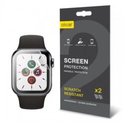 Olixar Apple Watch Series SE / 6 / 5 / 4 TPU Screen Protectors - 44mm