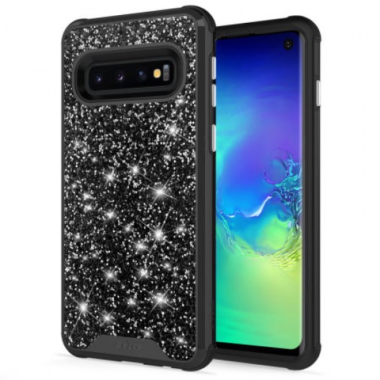 Zizo Stellar Series Samsung Galaxy S10 Case - Black Zizo Stellar Series Samsung Galaxy S10 Case - Black