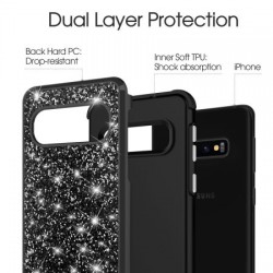 Zizo Stellar Series Samsung Galaxy S10 Case - Black Zizo Stellar Series Samsung Galaxy S10 Case - Black