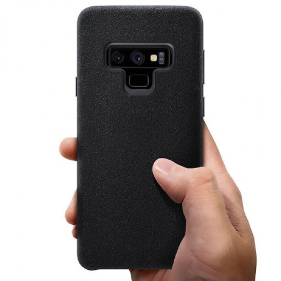 Olixar Samsung Galaxy Note 9 Suede Effect Case - Black