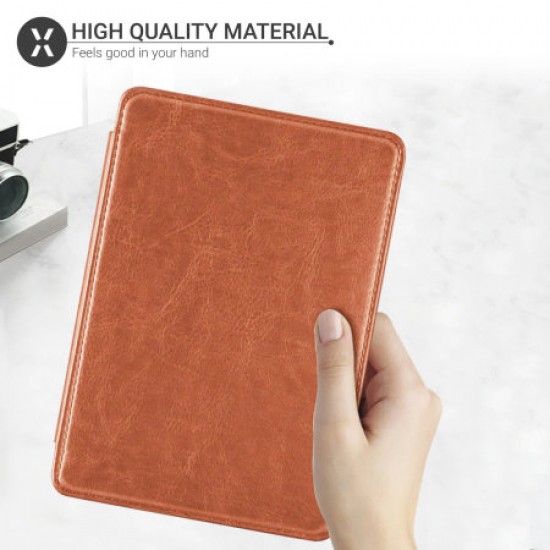 Olixar Leather-style Kindle Paperwhite 4 Case - Brown