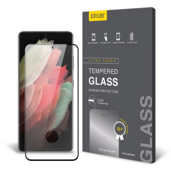 Olixar Samsung S21 Ultra Screen Protector & 2 Pack Camera Protectors