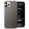 Olixar Genuine Leather iPhone 12 Pro Case - Grey