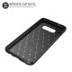 Olixar Carbon Fibre Samsung Galaxy S10e Case - Black