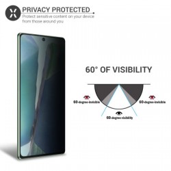 OlixarÂ SamsungÂ Note 20Â PrivacyÂ TPUÂ FilmÂ ScreenÂ ProtectorÂ 2-in-1 Pack