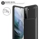 Olixar Carbon Fibre Samsung Galaxy S21 Plus Protective Case - Black