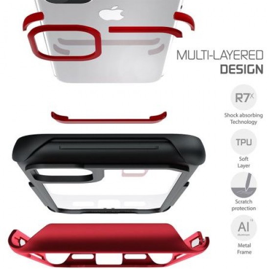 Ghostek Atomic Slim 3 iPhone 11 Pro Max Case - Red