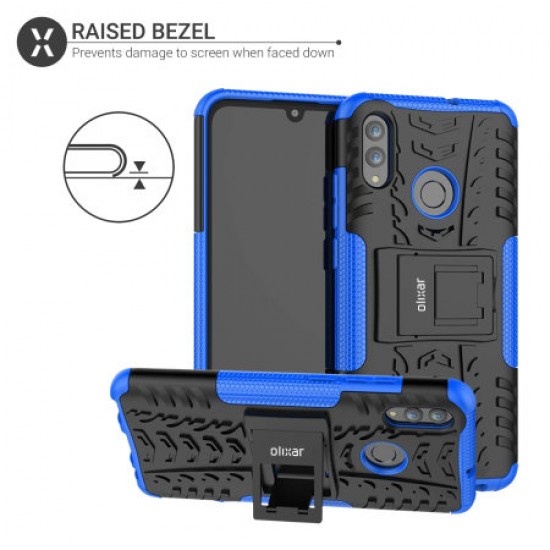 Olixar ArmourDillo Huawei P Smart 2019 Protective Case - Blue