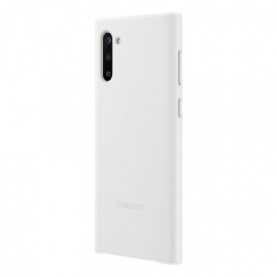 Official Samsung Galaxy Note 10 Leather Cover Case - White