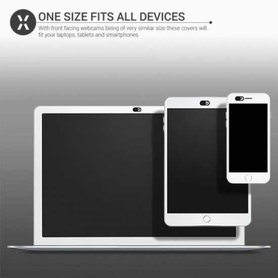 Olixar Anti-Hack Webcam Cover for iPad Pro - 3 Pack
