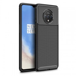 Olixar Carbon Fibre OnePlus 7T Case - Black