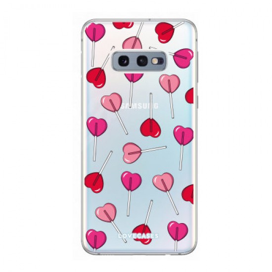 LoveCases Samsung S10e Lollypop Clear Phone Case LoveCases Samsung S10e Lollypop Clear Phone Case