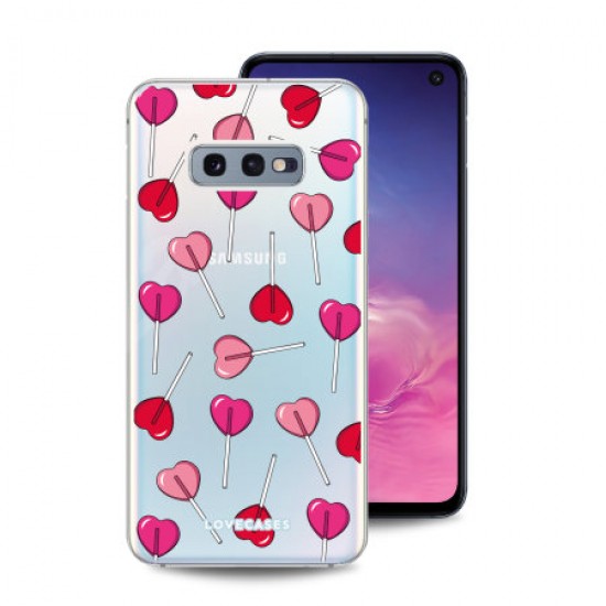 LoveCases Samsung S10e Lollypop Clear Phone Case LoveCases Samsung S10e Lollypop Clear Phone Case