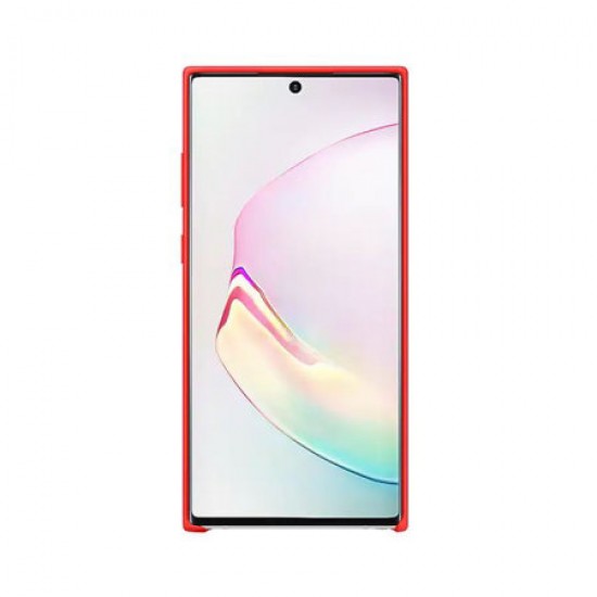 Official Samsung Galaxy Note 10 Plus Silicone Cover Case - Red