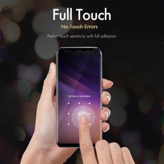 Whitestone Dome Glass Samsung Galaxy S9 Full Cover Screen Protector