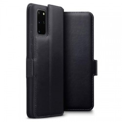 Olixar Slim Genuine Leather Samsung Galaxy S20 Plus Wallet Case