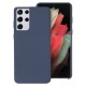 Olixar Samsung Galaxy S21 Ultra Soft Silicone Case - Midnight Blue