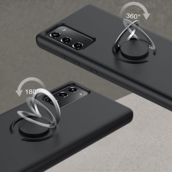 Zizo Revolve Series Samsung Note 20 Thin Ring Case - Black Zizo Revolve Series Samsung Note 20 Thin Ring Case - Black