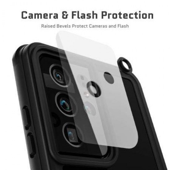 Ghostek Nautical 3 Samsung Galaxy S21 Ultra Waterproof Case - Black