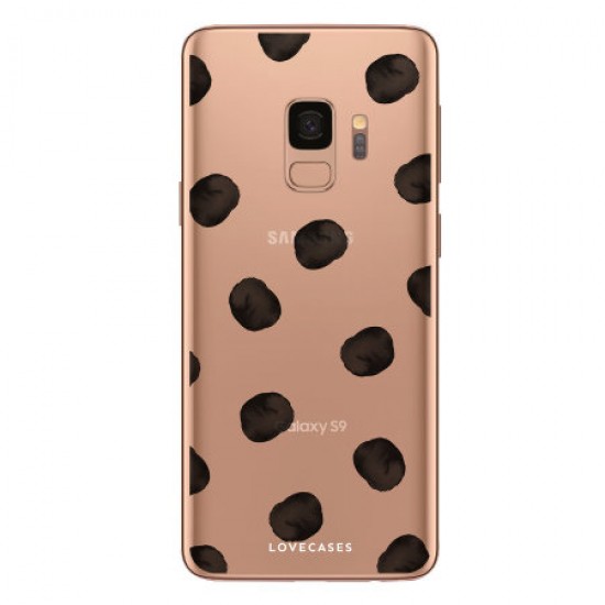 LoveCases Samsung S9 Polka Phone Case - Clear Multi LoveCases Samsung S9 Polka Phone Case - Clear Multi