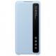 Official Samsung Galaxy S20 Clear View Cover Case - Sky Blue