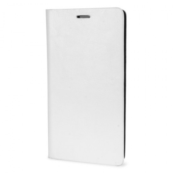 Olixar Leather-Style Sony Xperia C4 Wallet Stand Case - White