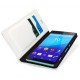 Olixar Leather-Style Sony Xperia C4 Wallet Stand Case - White