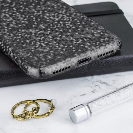 LoveCases Check Yo Self iPhone X Case - Sparkling Black