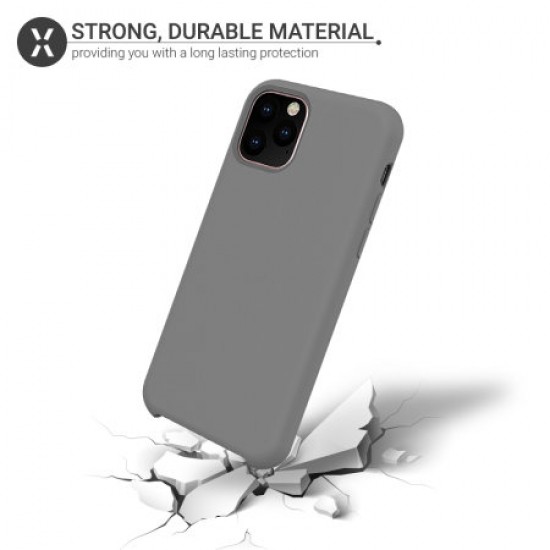 Olixar Soft Silicone iPhone 11 Pro Max Case - Grey