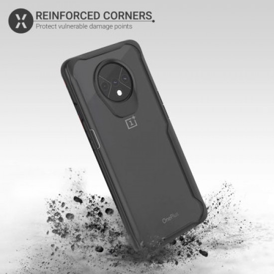Olixar NovaShield Oneplus 7T Bumper Case - Black