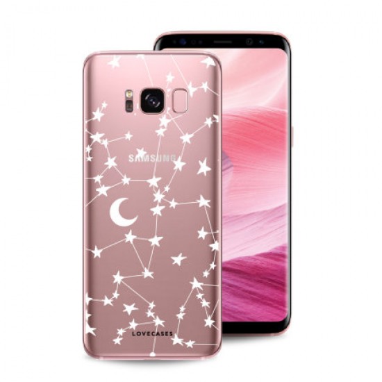 LoveCases Samsung S8 Plus Starry Design Clear Phone Case LoveCases Samsung S8 Plus Starry Design Clear Phone Case