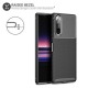 Olixar Sony Xperia 5 Carbon Fibre Case - Black