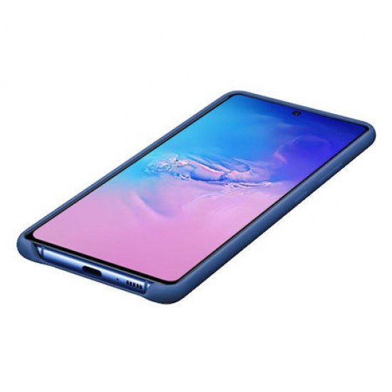 Official Samsung Galaxy S10 Lite Silicone Cover Case - Blue