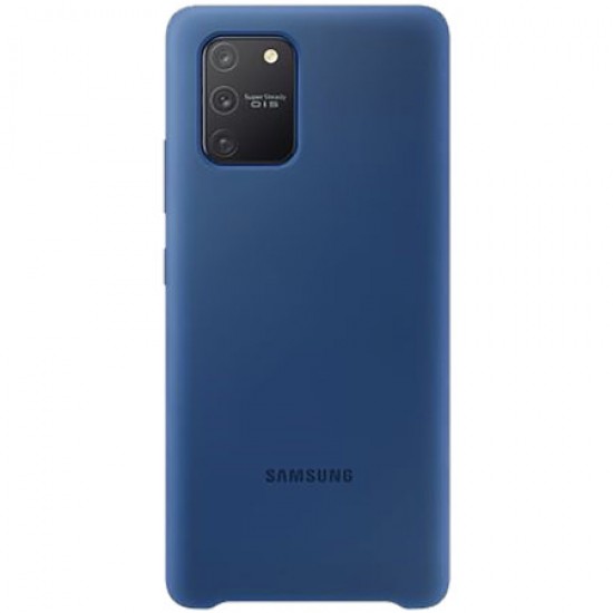 Official Samsung Galaxy S10 Lite Silicone Cover Case - Blue