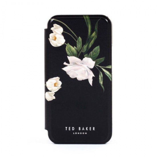 Ted Baker Elderflower iPhone 6s Folio Case - Black / Silver