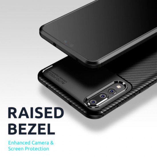 Olixar Carbon Fibre Google Pixel 4a Case - Black
